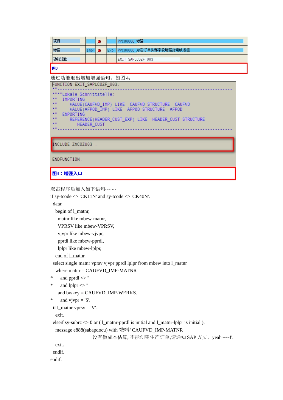 SAP方丈-ABAP-SAP增强应用实例_第2页
