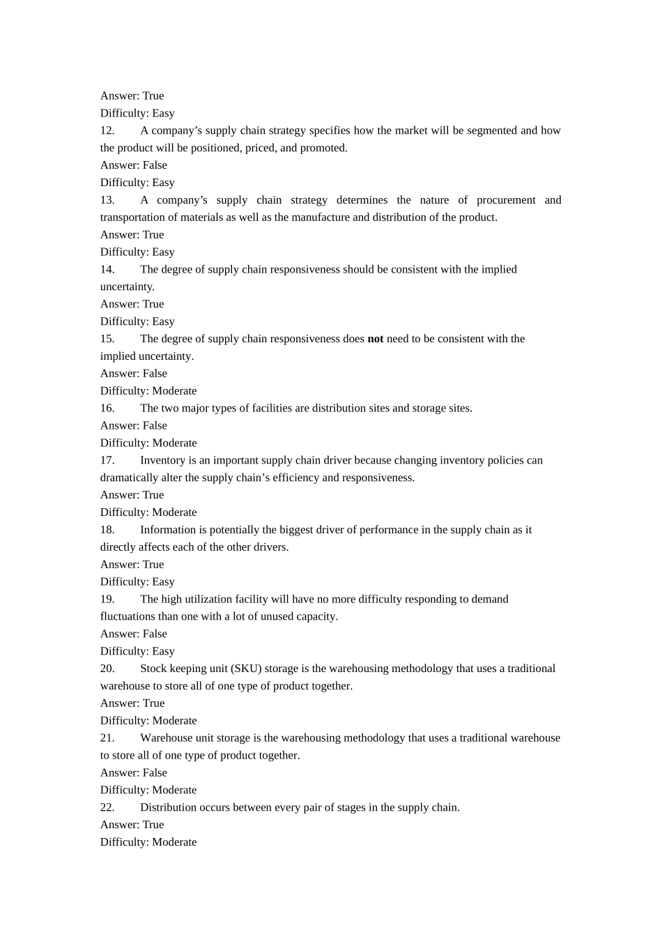 供应链管理SCM练习 (英文版)_第2页