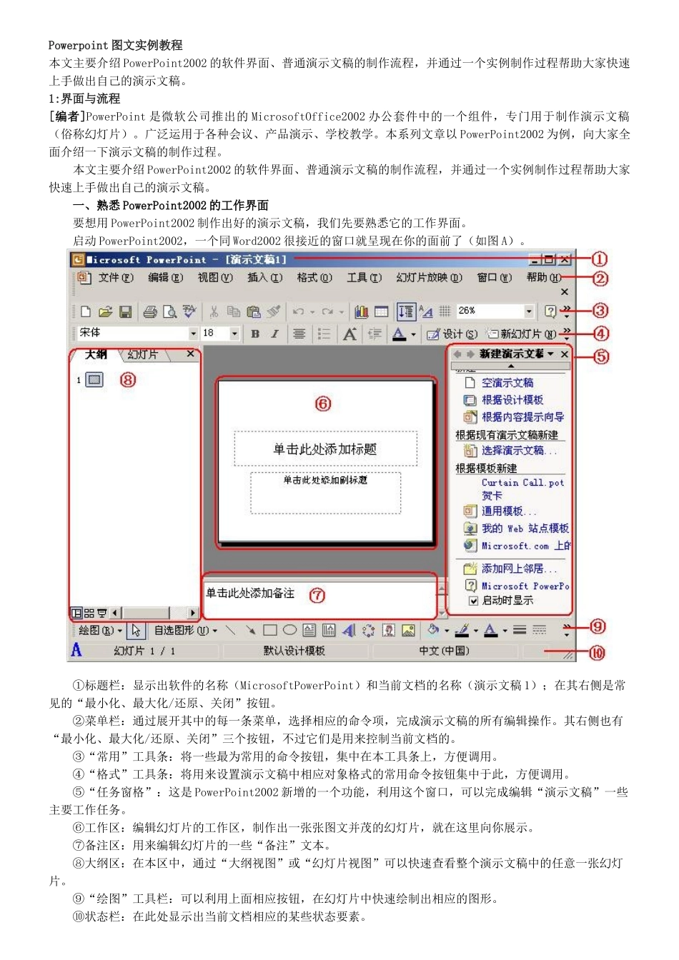 Powerpoint图文实例教程_第1页