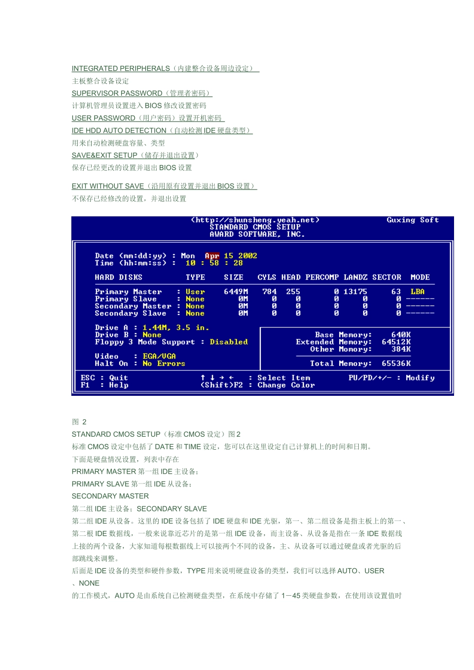 各种BIOS设置最全面图解教程_第2页