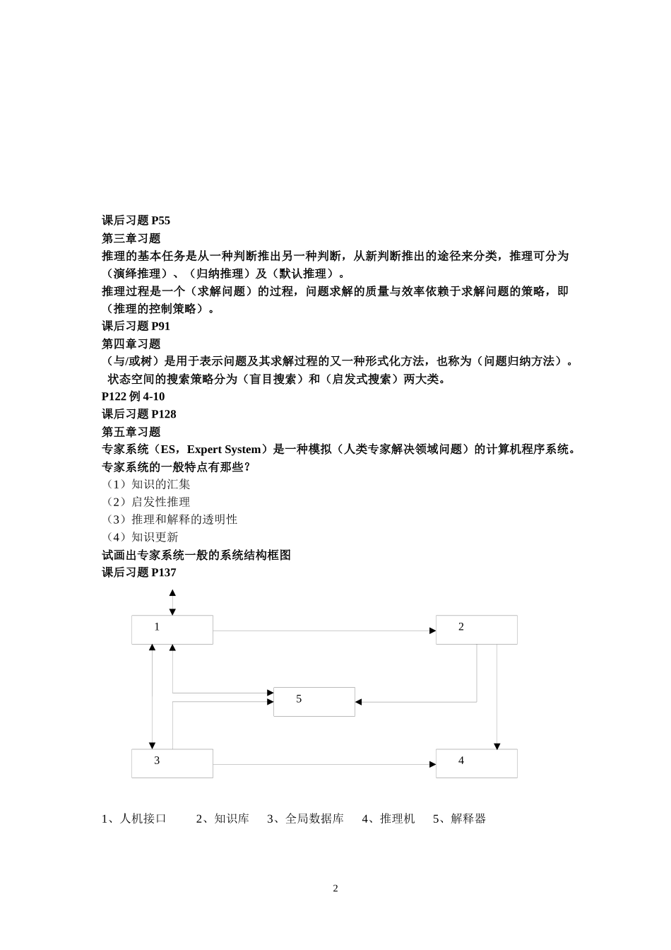 人工智能与专家系统自学指导书_第2页