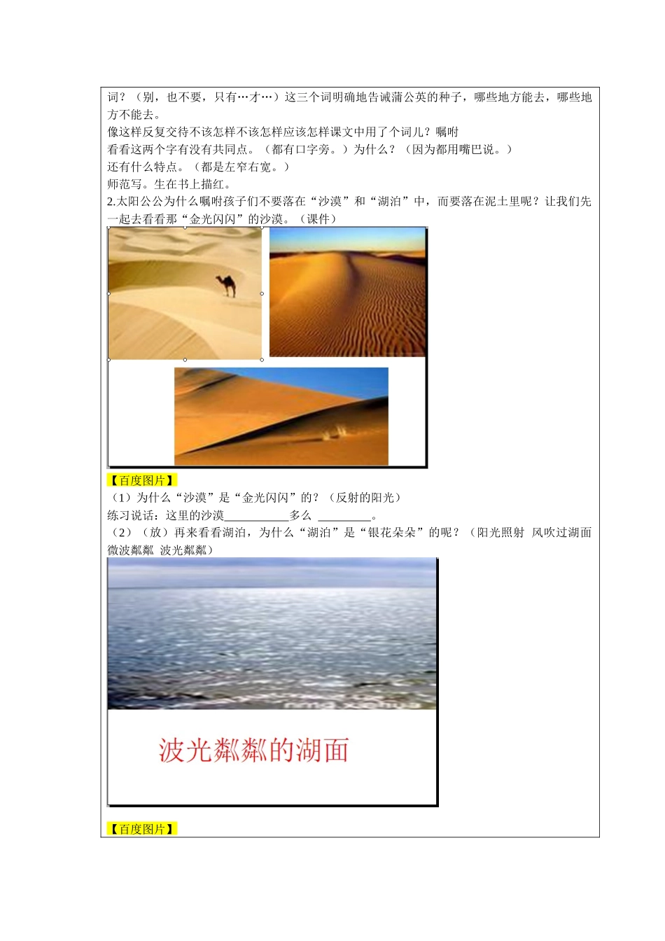 《蒲公英》教学中的互联网搜索优秀案例_第3页