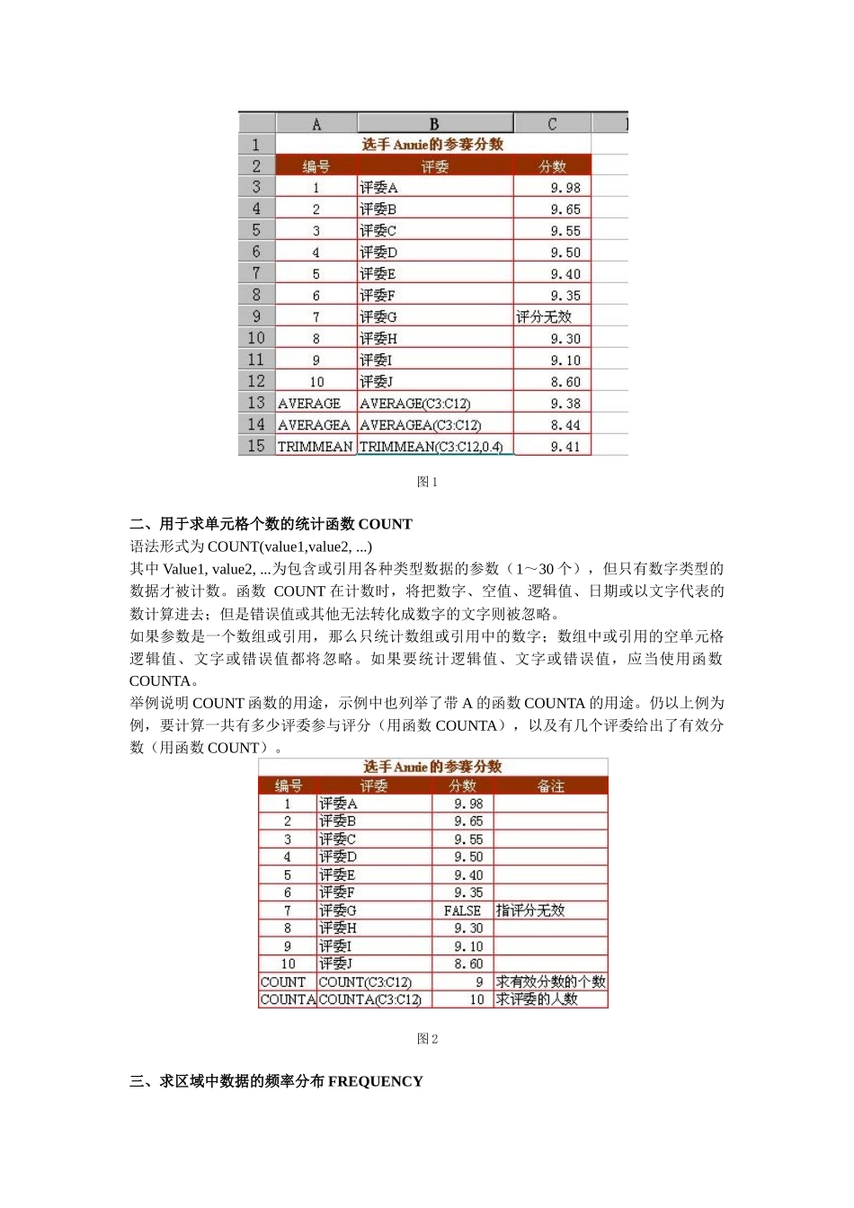 Excel之统计函数_第2页