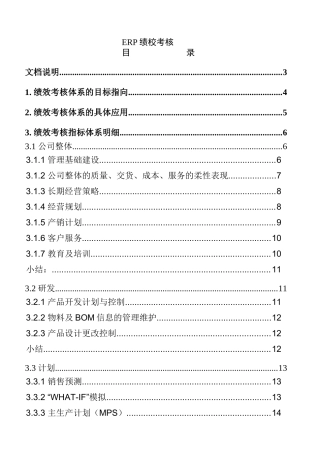 ERP绩效考核（DOC7页）