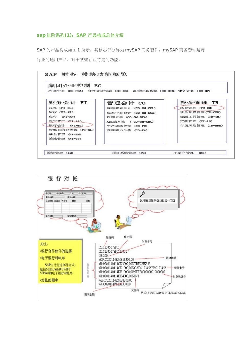 SAP进阶1-财务总览之总账、应收和应付_第1页
