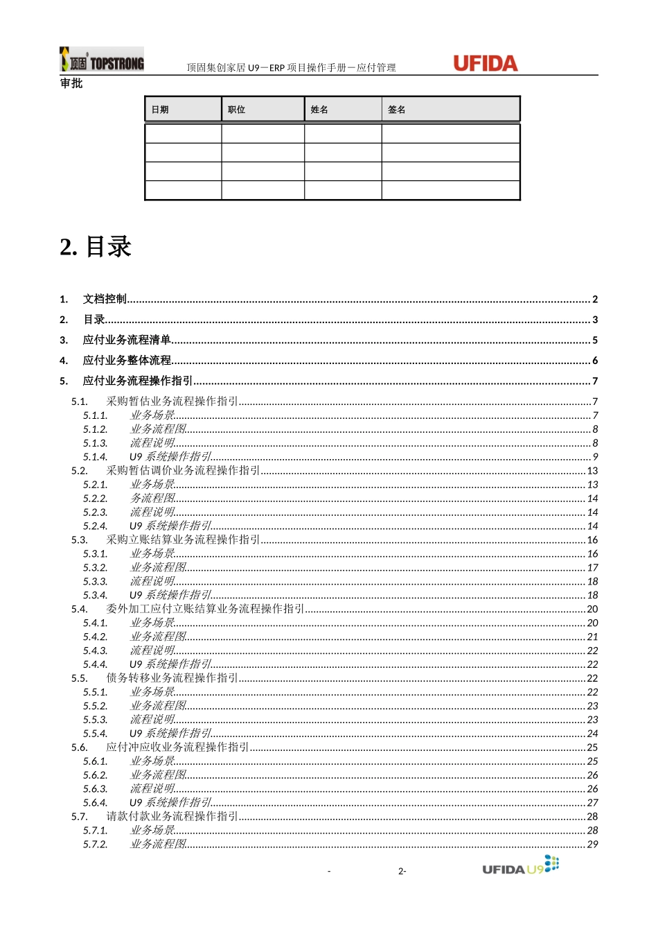 U9ERP项目操作手册-应付业务V0_第2页