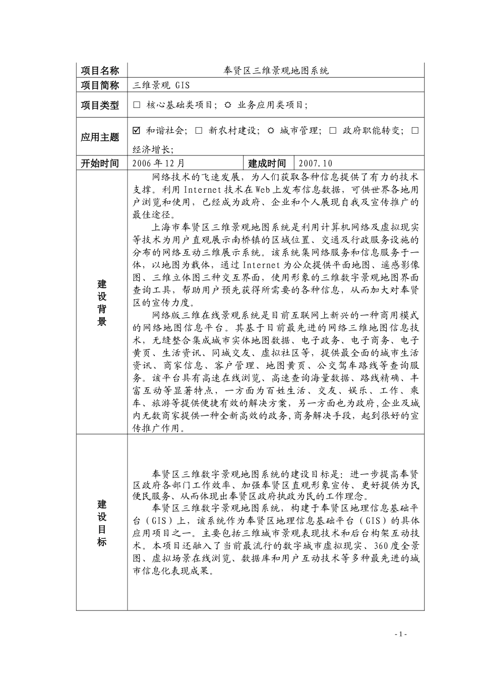 上海市区（县）信息化项目案例库建设方案_第1页