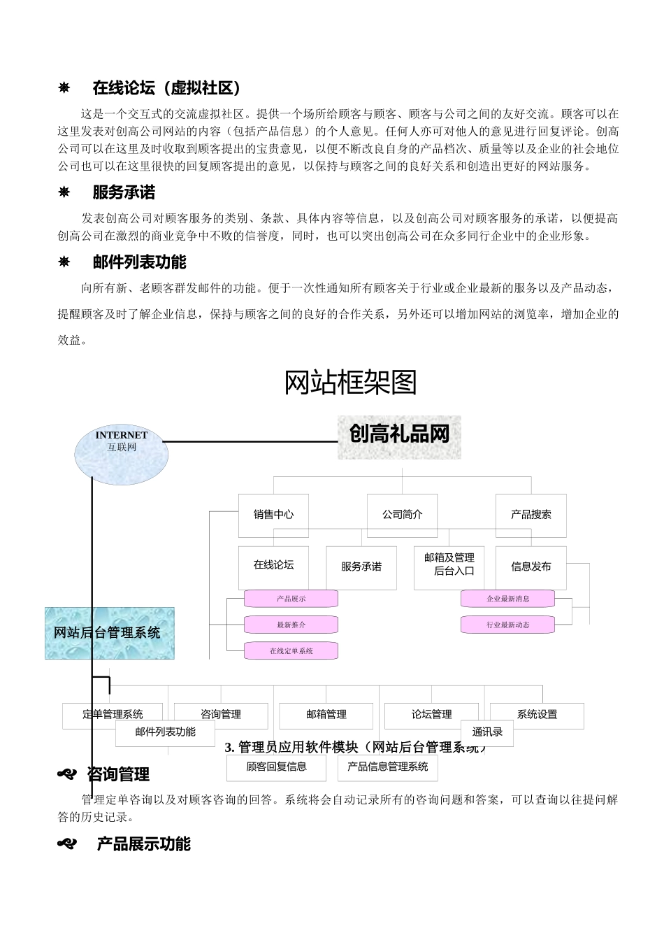 创高礼品有限公司电子商务解决方案_第3页