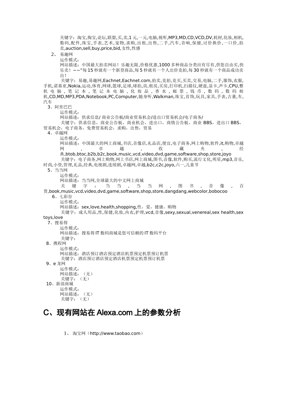 关于电子商务网站的方案策划书(DOC15)_第2页