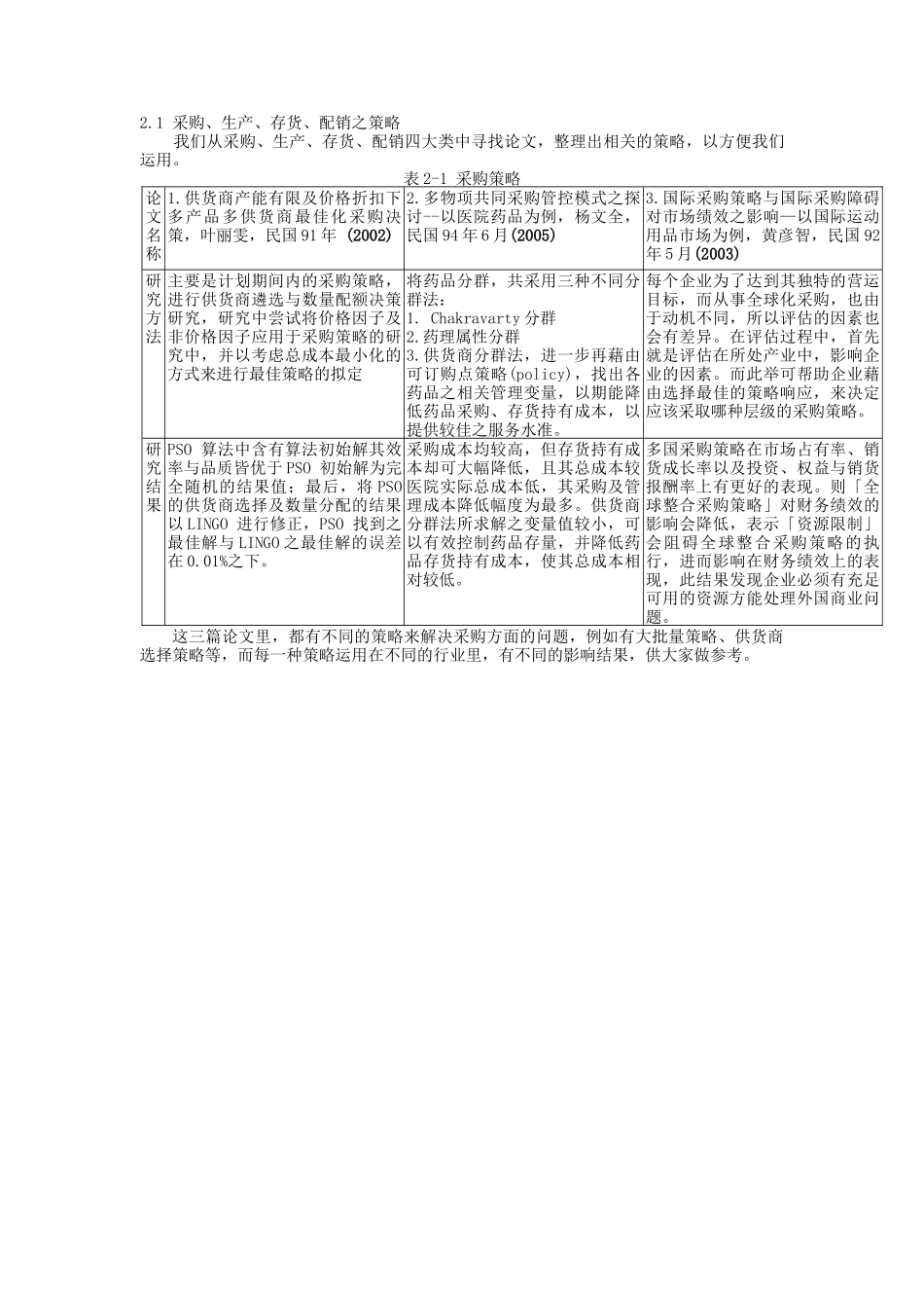 供应链中采购到配销的最佳策略--以汽车保险杆为例.doc_第3页