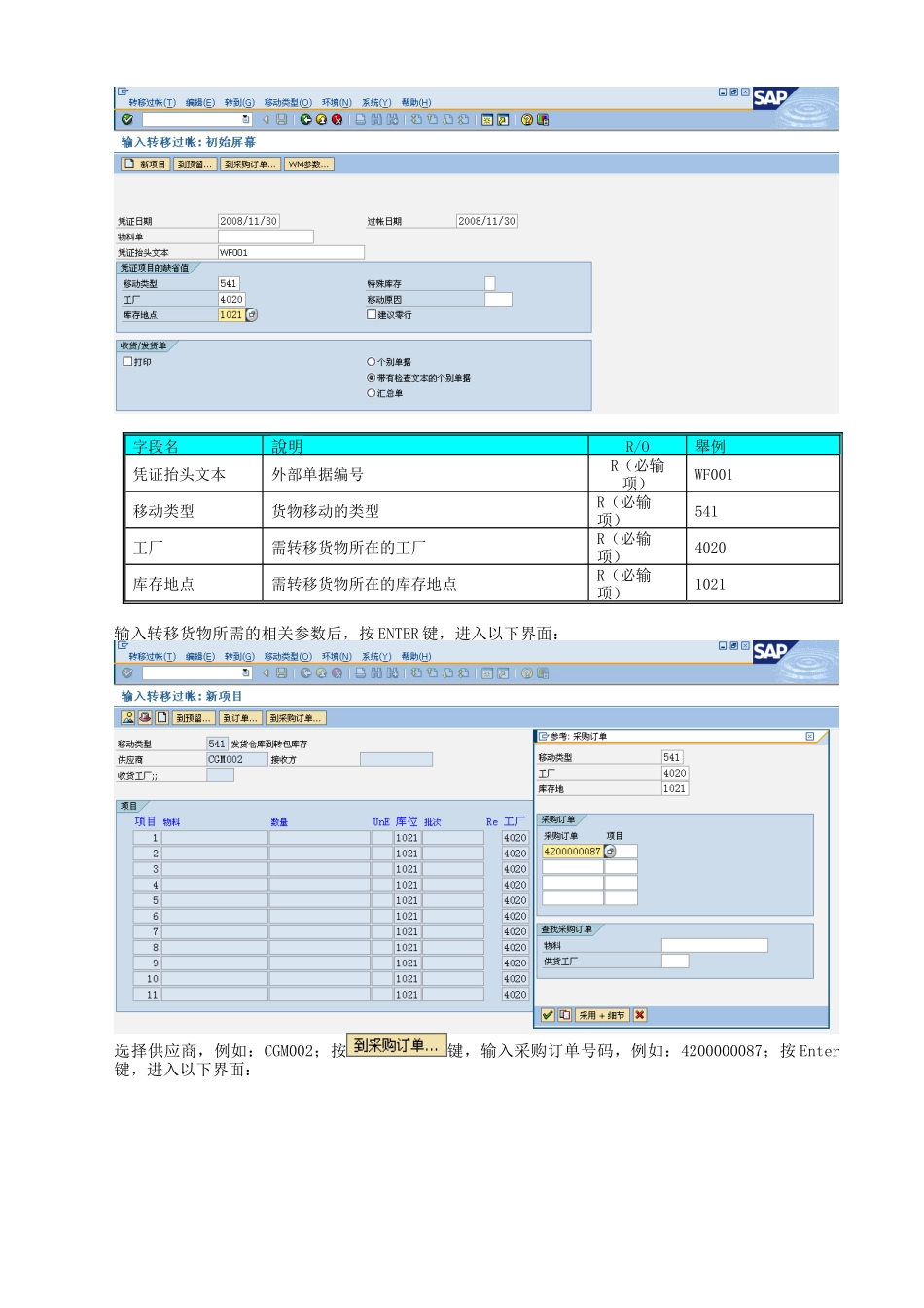SAP项目用戶使用手冊_第3页