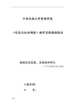 农村信息化社会实践成本