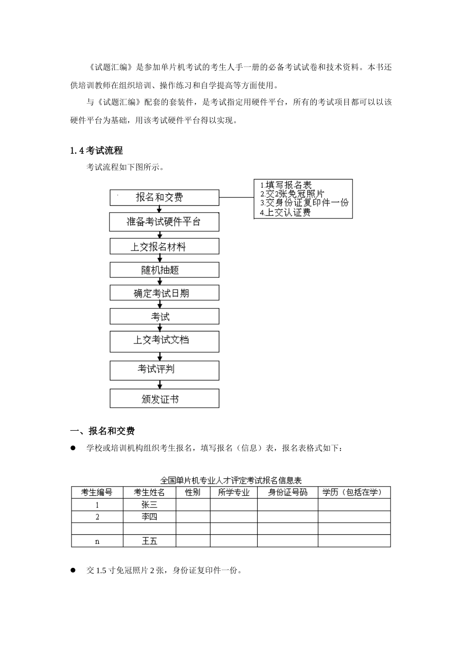 全国电子专业人才考试（单片机）说明-工业和信息化部人才交_第2页