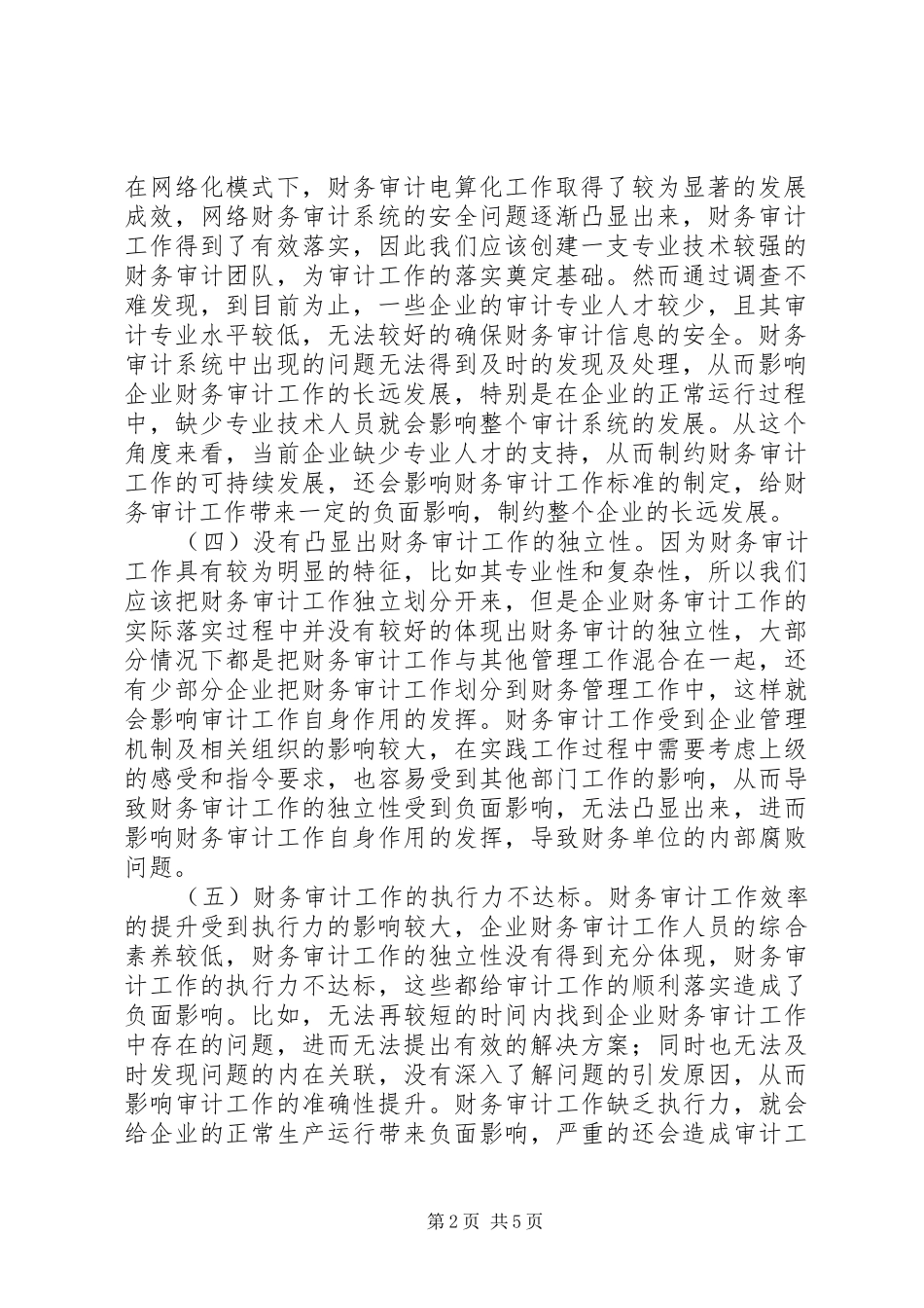 企业财务审计解决方案_第2页