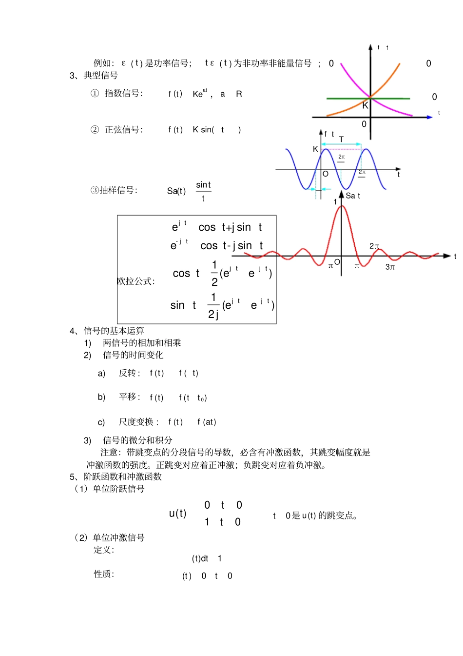 信号与系统知识要点_第2页
