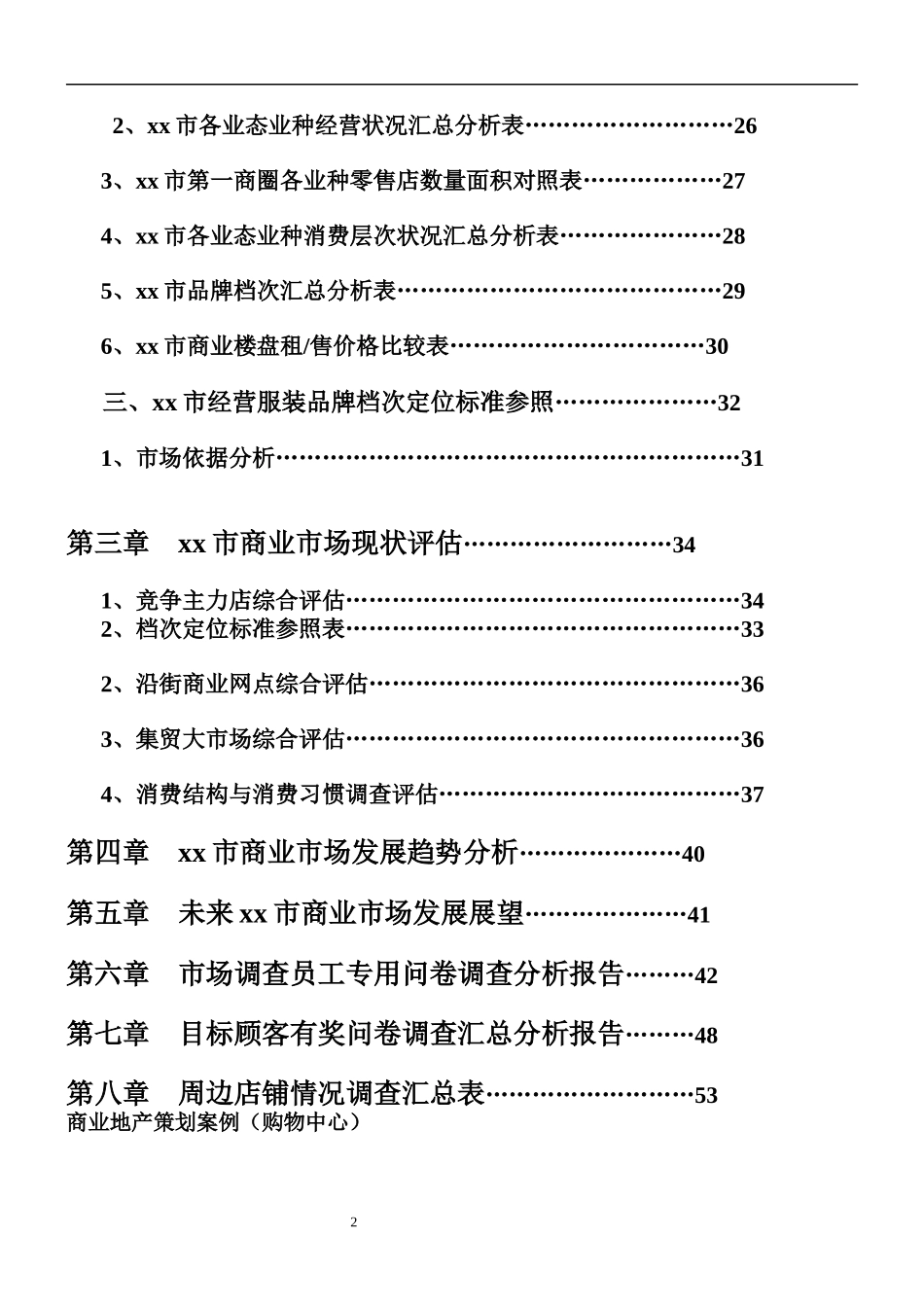 山东诸城爱民购物广场商业市场调查报告_第2页