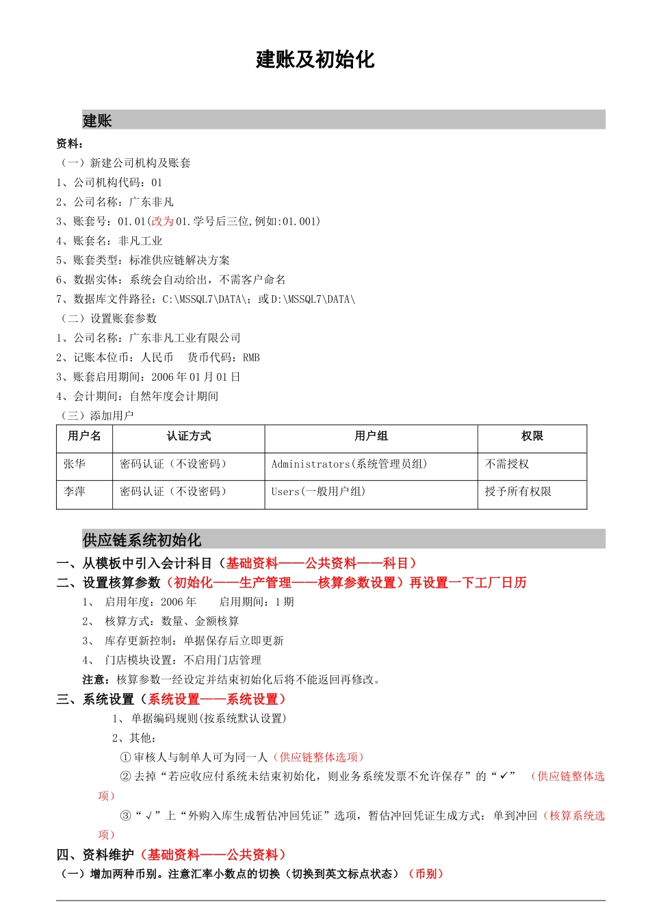 供应链系统初始化概述_第1页