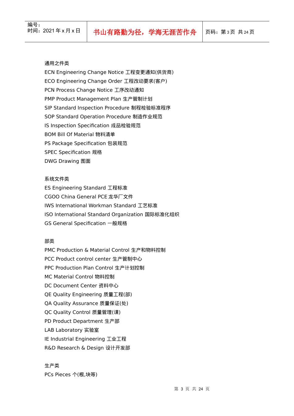 工厂常用英文_第3页