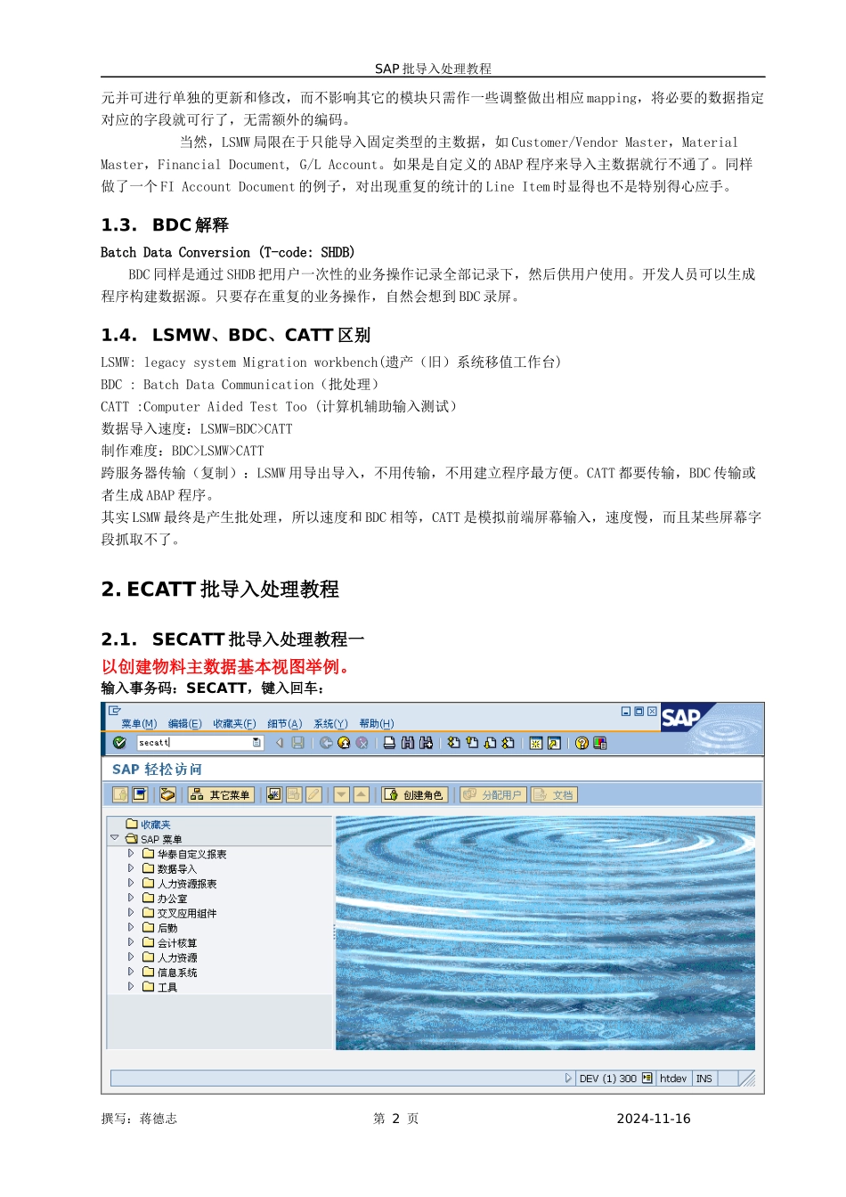 SAP批导入处理教程-蒋德志_第2页
