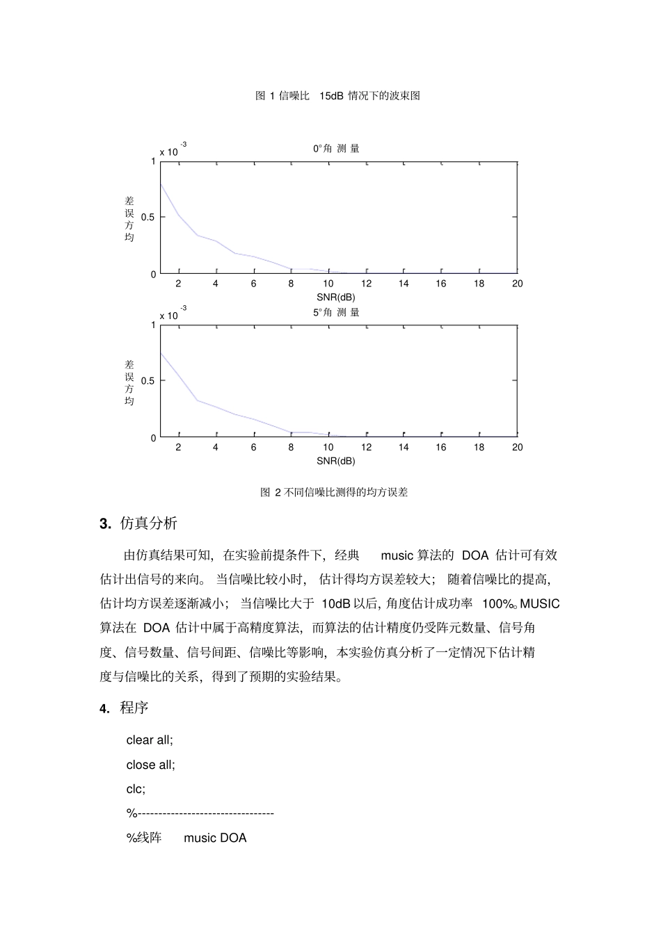 (完整word版)基于经典MUSIC的DOA估计Matlab仿真_第3页