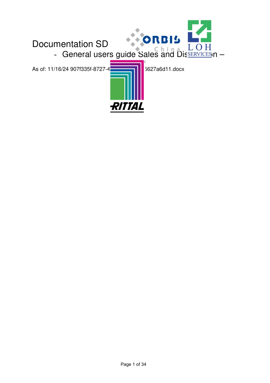 SAP手册及教程_第1页