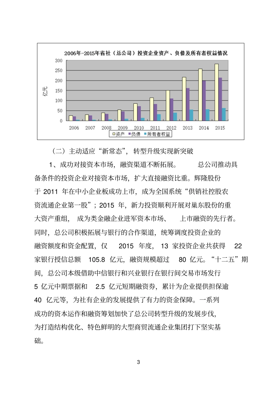 安徽供销商业总公司十三五发展规划纲要_第3页