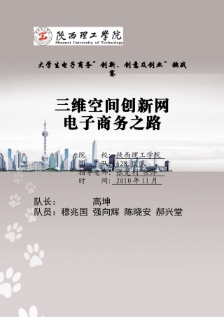 三维空间创新网的电子商务之路