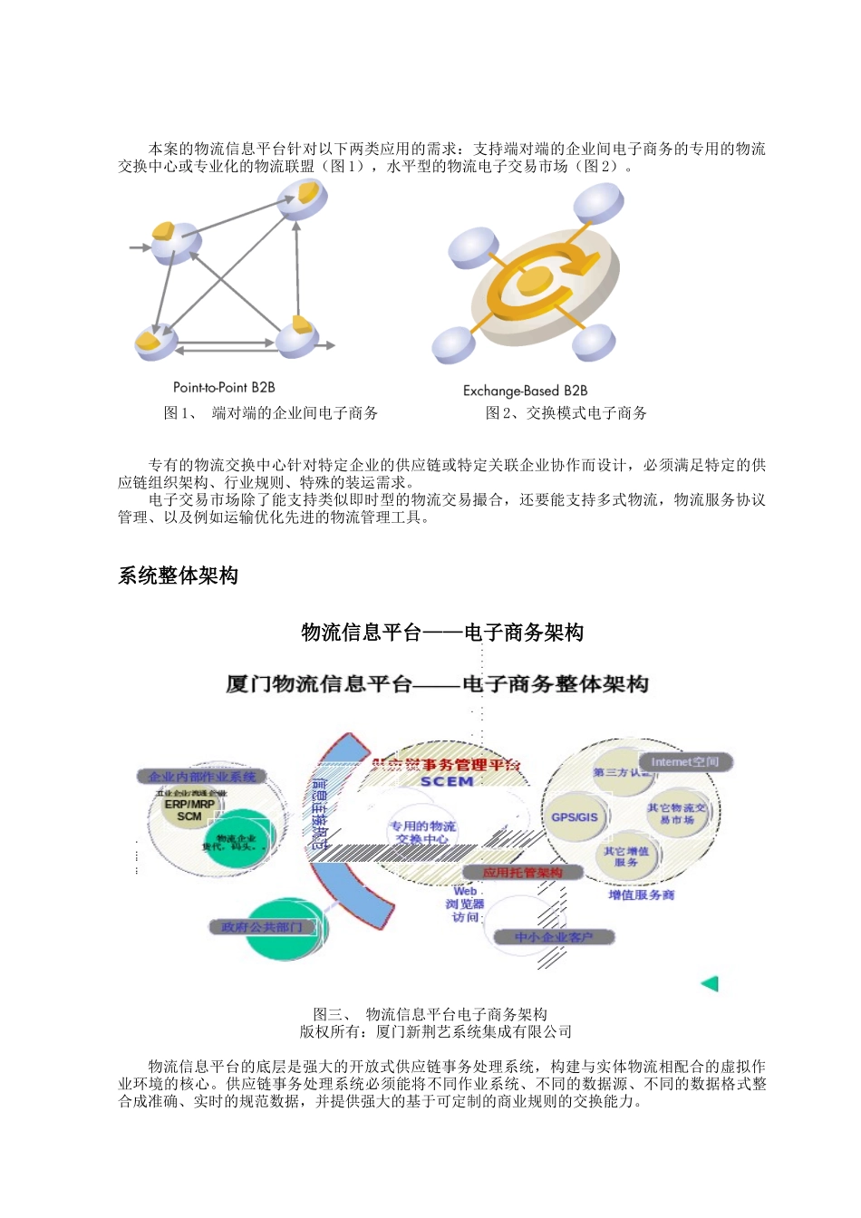 厦门物流信息平台电子商务部分_第2页