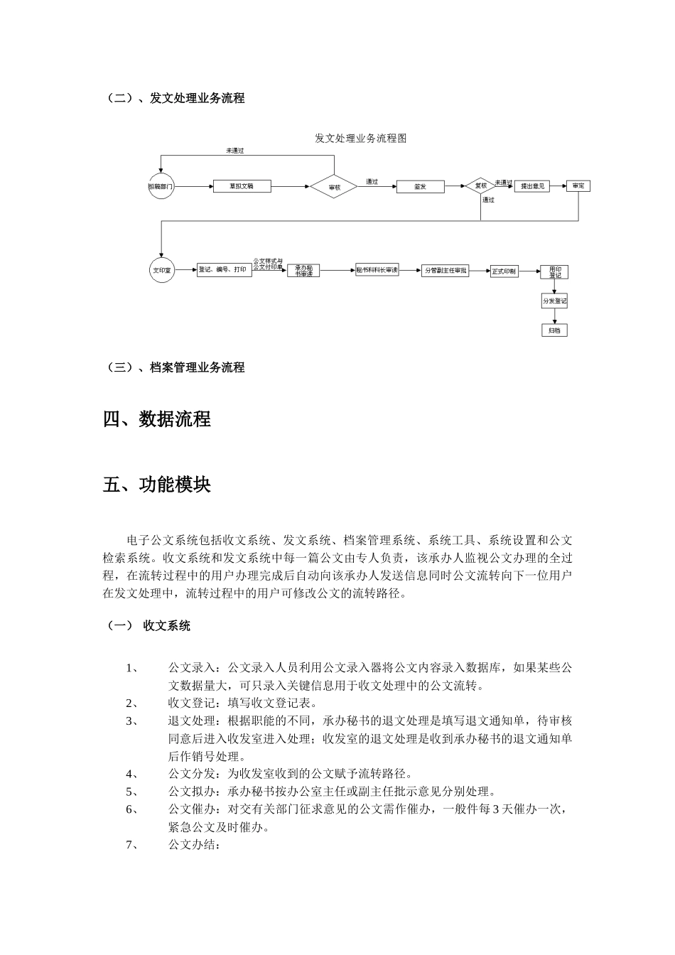 办公自动化系统设计中电子公文设计与实现_第3页