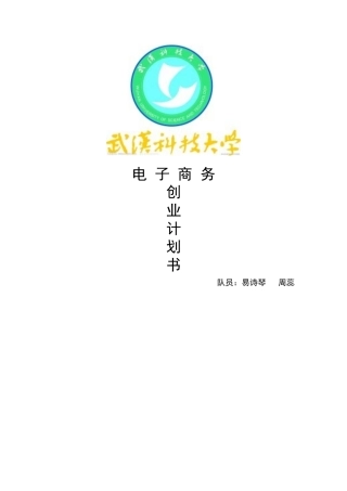“乐淘淘”电子商务策划书