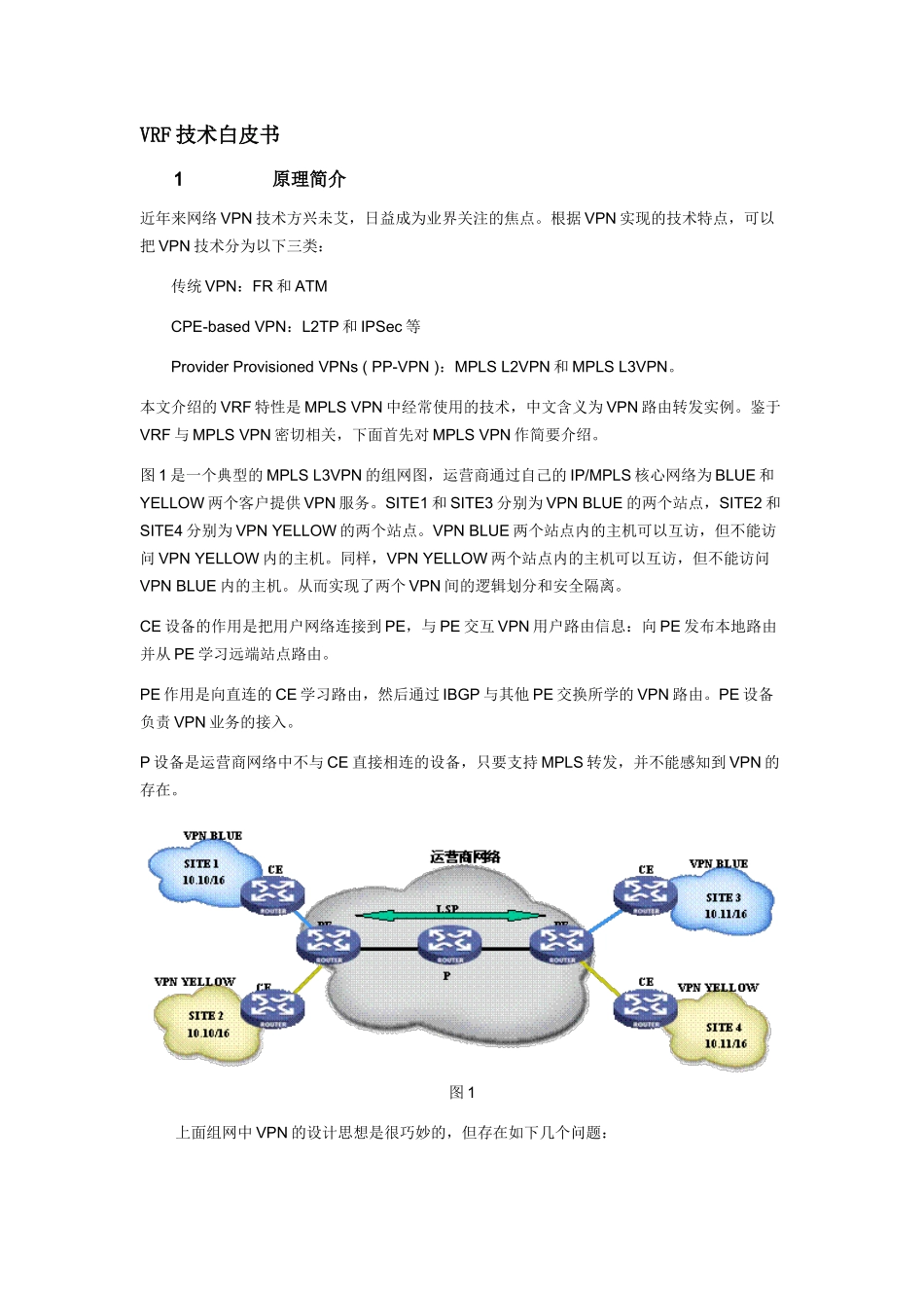 VRF技术白皮书_第1页