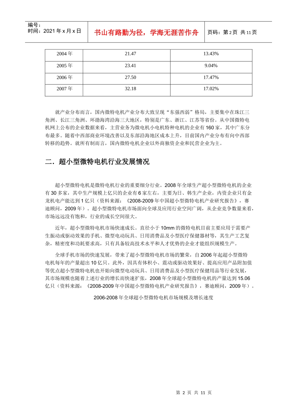 微电机行业分析_第2页