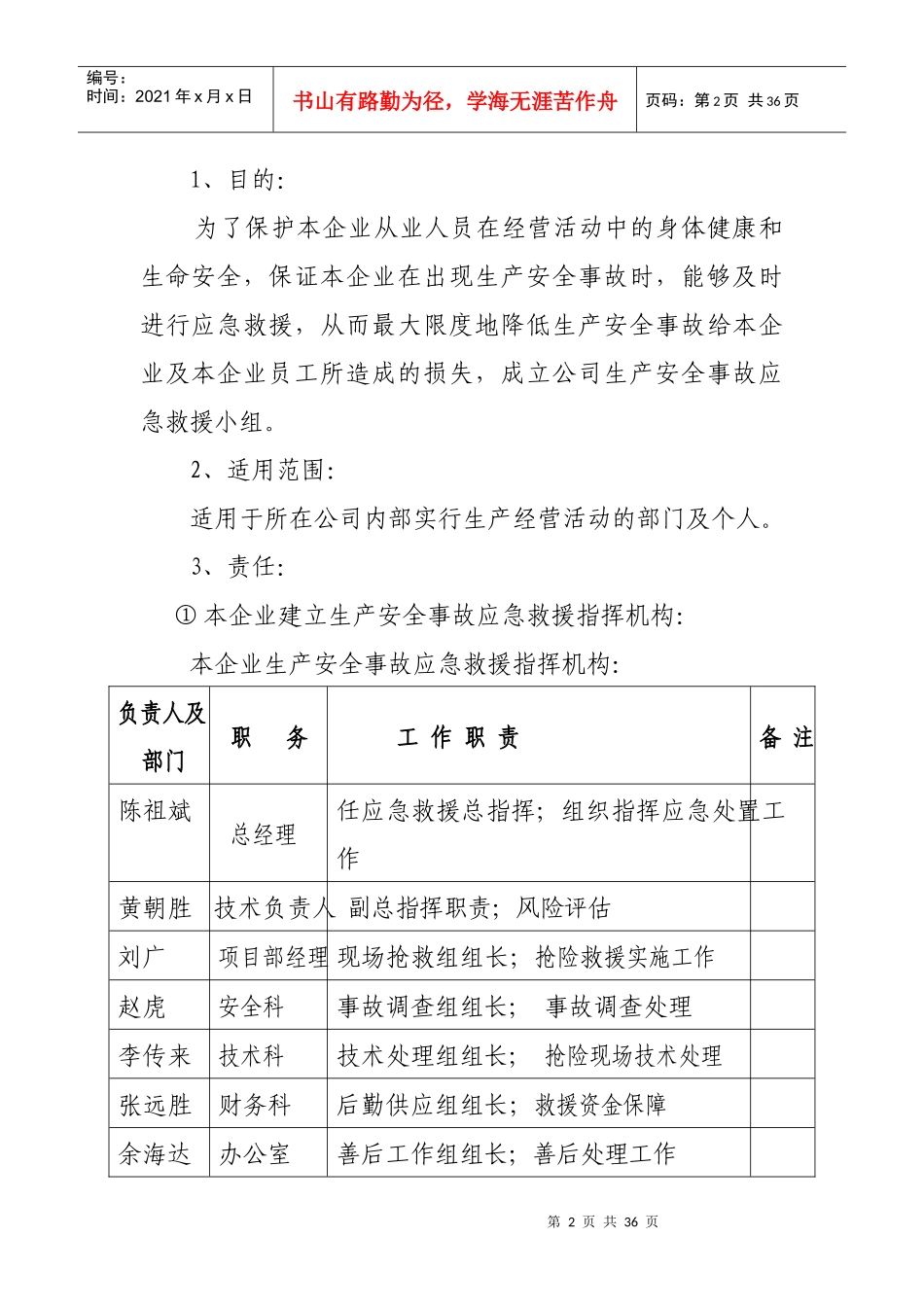 建设工程预防监控措施和应急预案_第2页