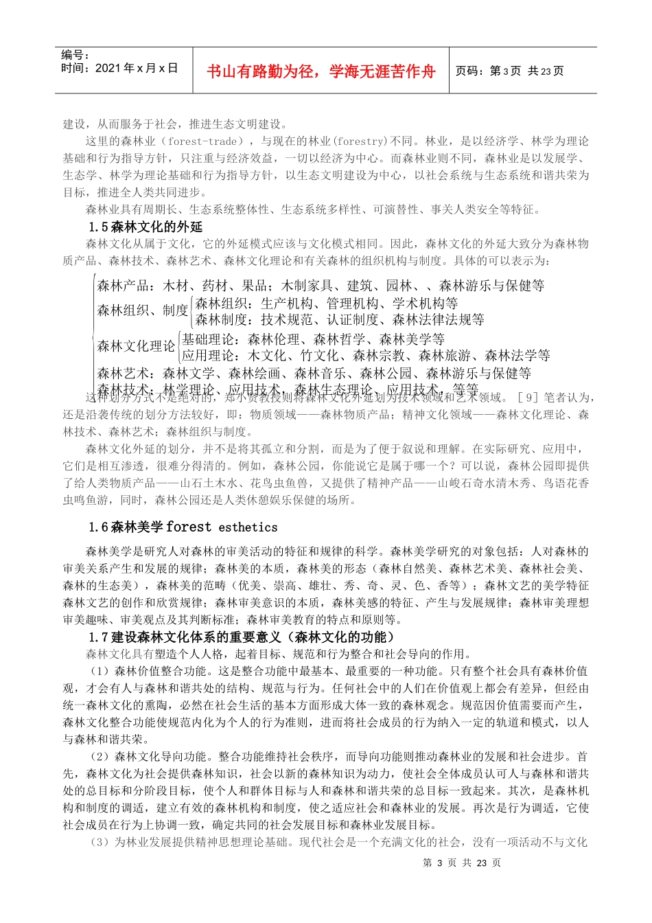 建设和谐的中国森林文化发展体系_第3页