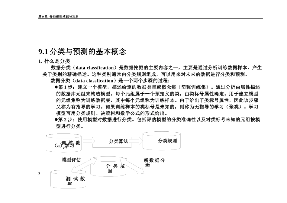 《数据仓库与数据挖掘》(分类规则)_第3页
