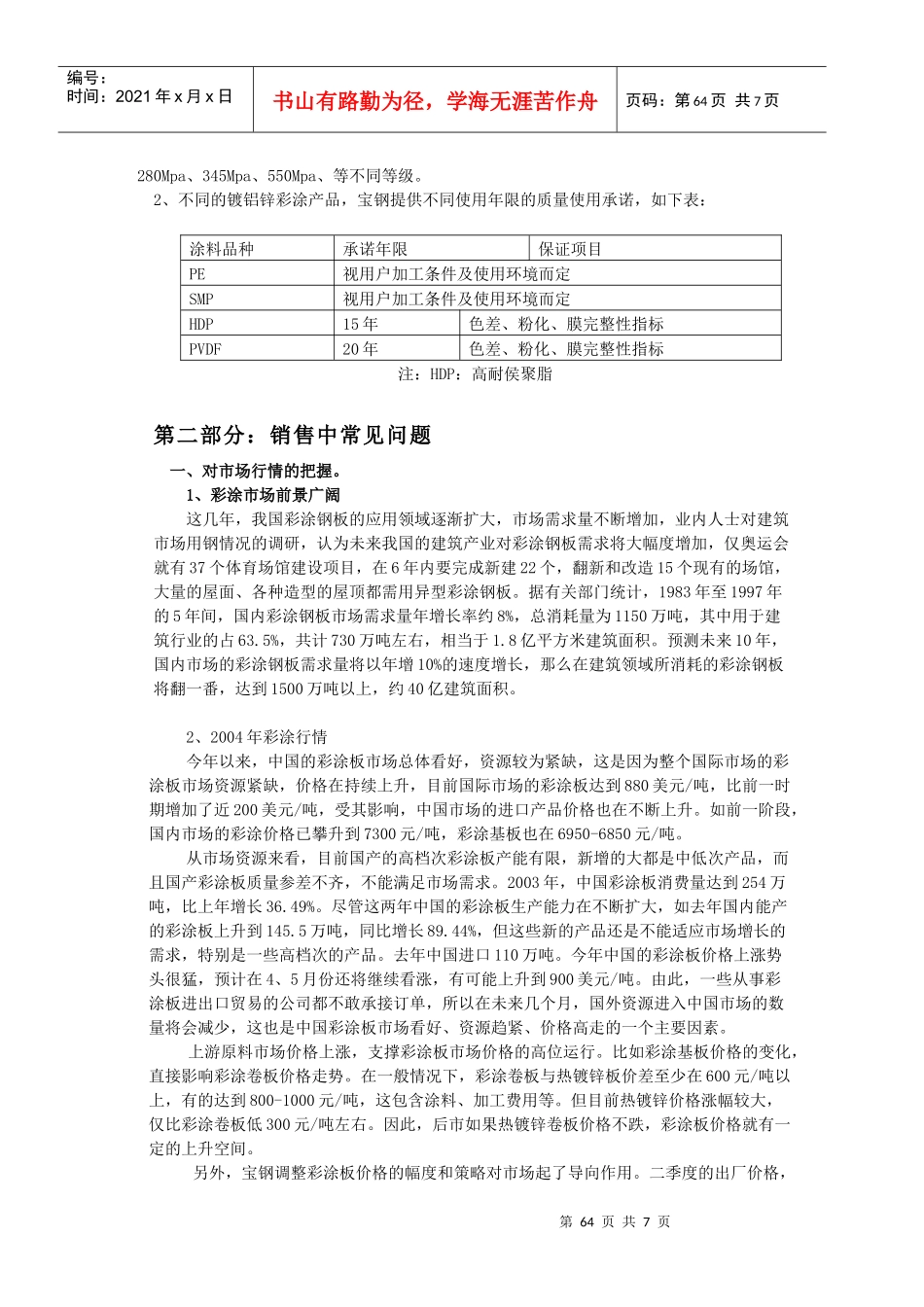 彩涂产品知识概述_第3页