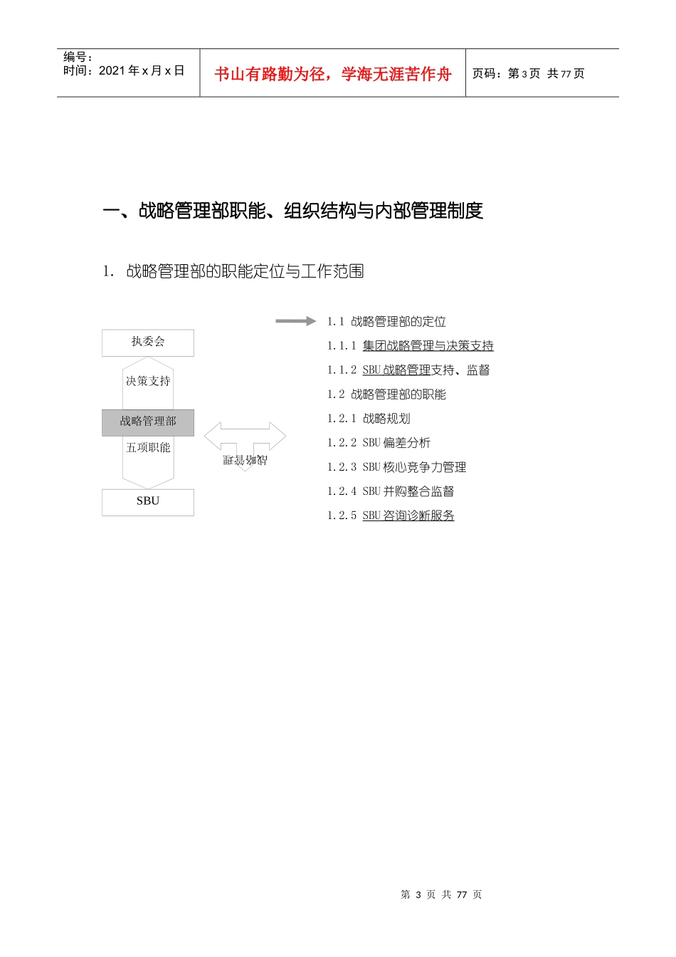 德隆========战略管理部管理制度与职能工作流程_第3页
