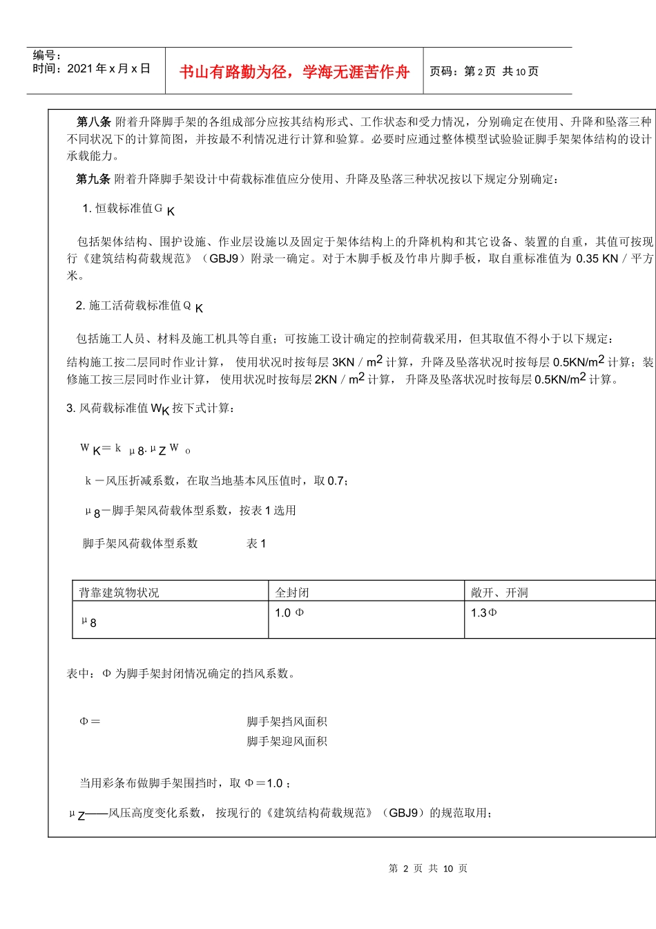 建设部颁布《建筑施工附着升降脚手架管理暂行规定》_第2页