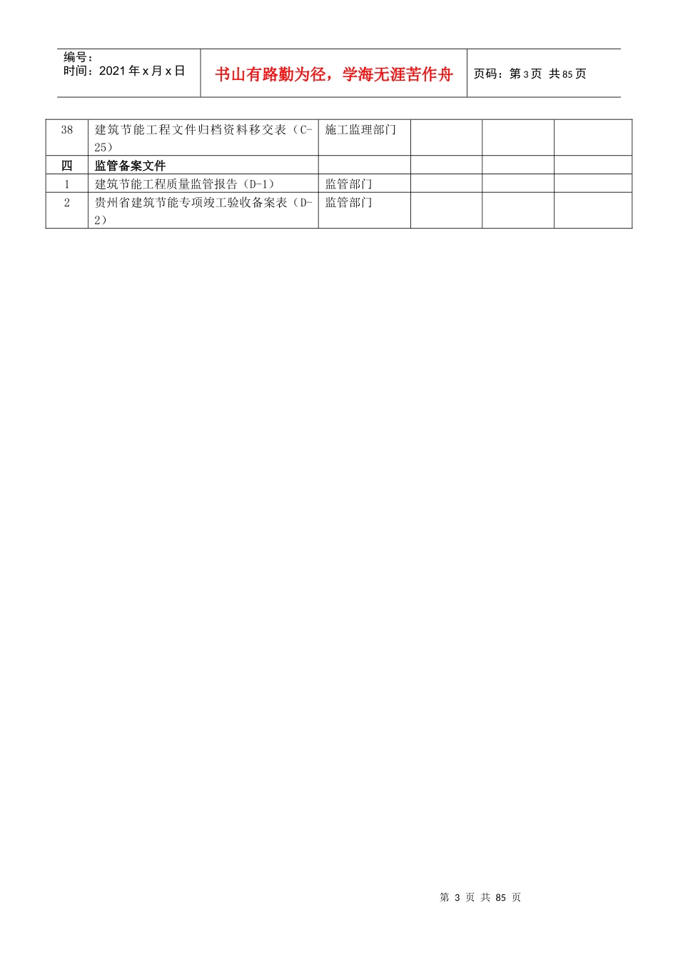 建筑工程节能验收报告(节能分部资料)_第3页