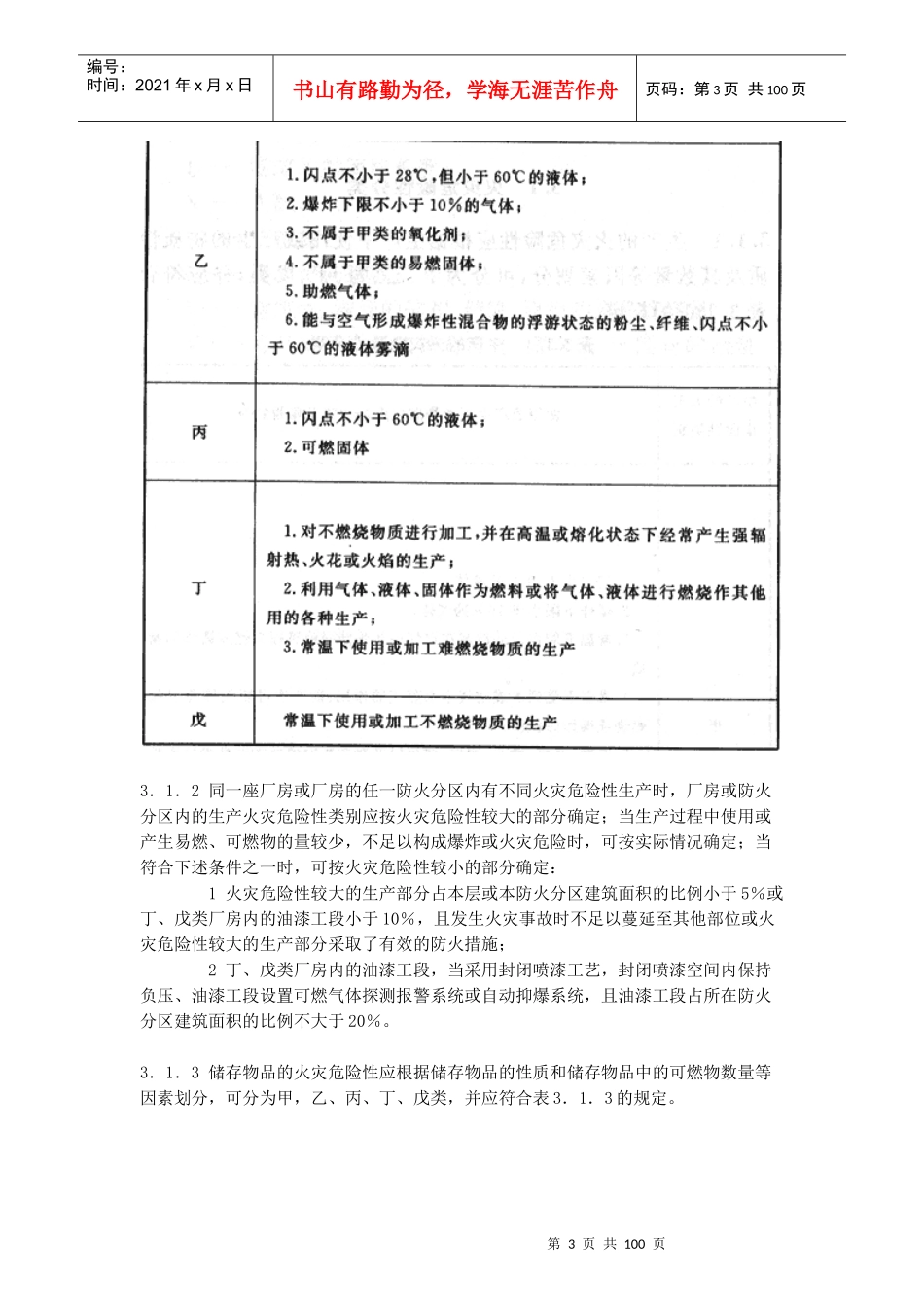 建筑设计防火规范word版_第3页
