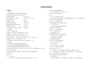 建筑设计基本要求