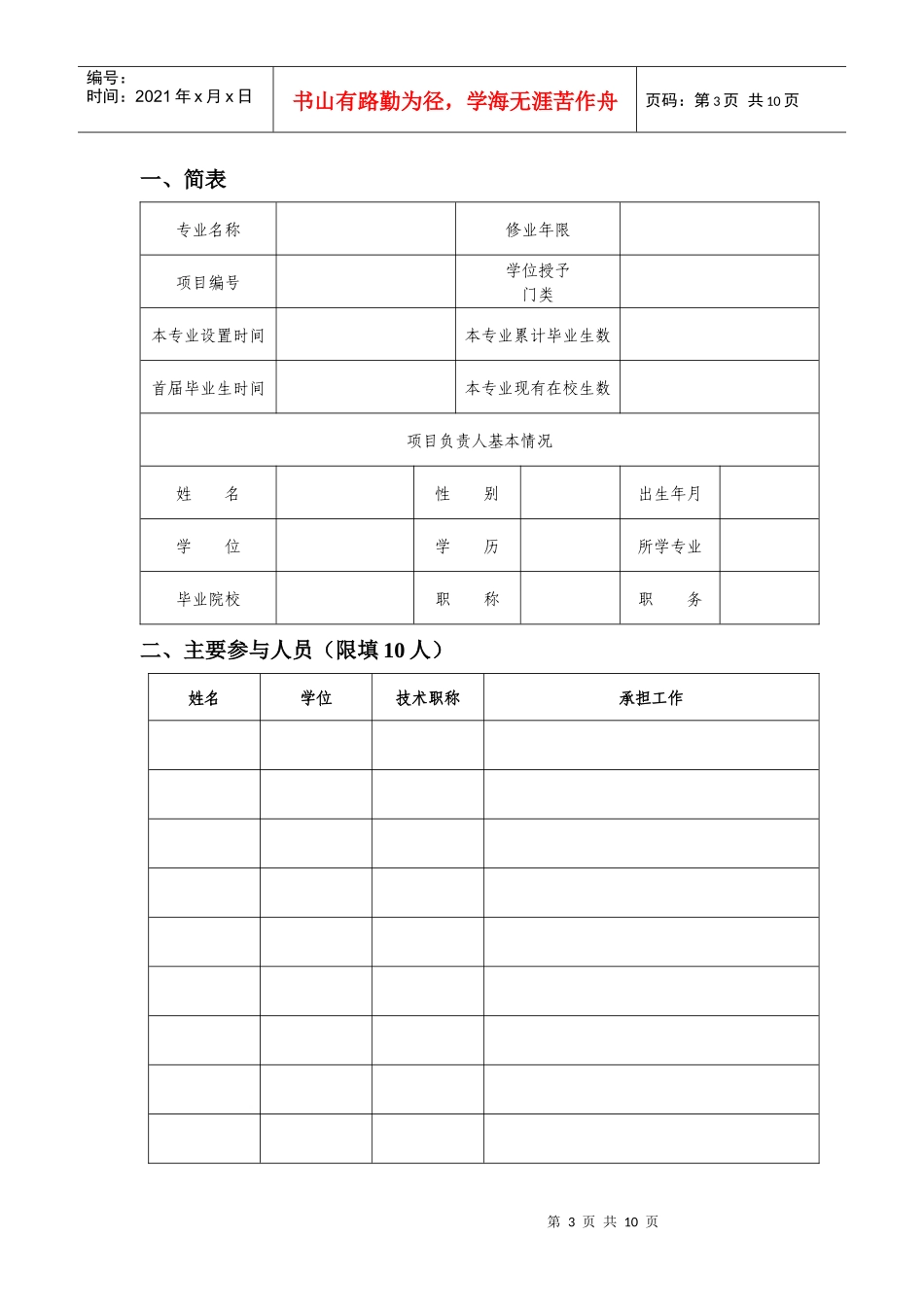 徐州师范大学校级特色专业建设项目_第3页