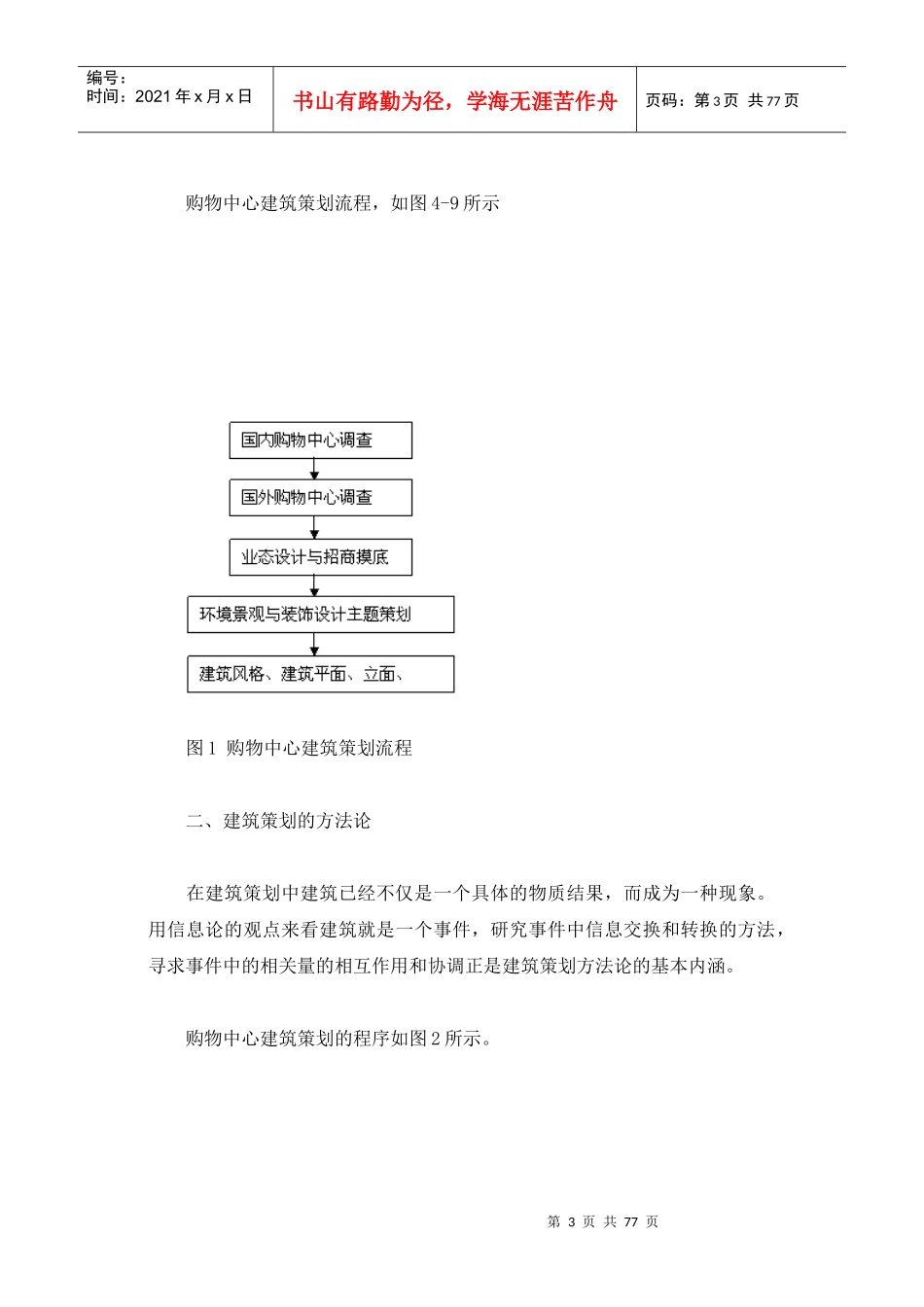 建筑策划理论与购物中心应用案例(1)_第3页