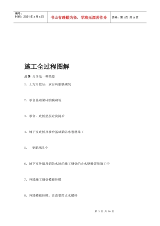 建筑工程施工全过程图解(1)