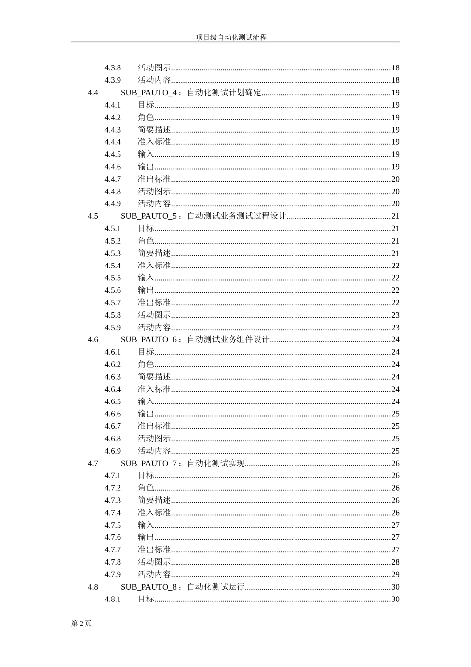 标准自动化测试流程(DOC39页)_第2页