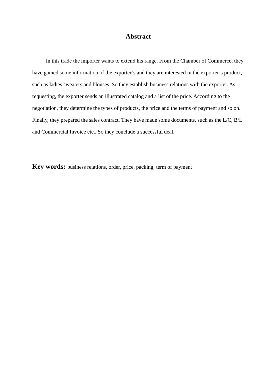 外贸谈判外贸谈判业务流程设计及合同制作_第2页