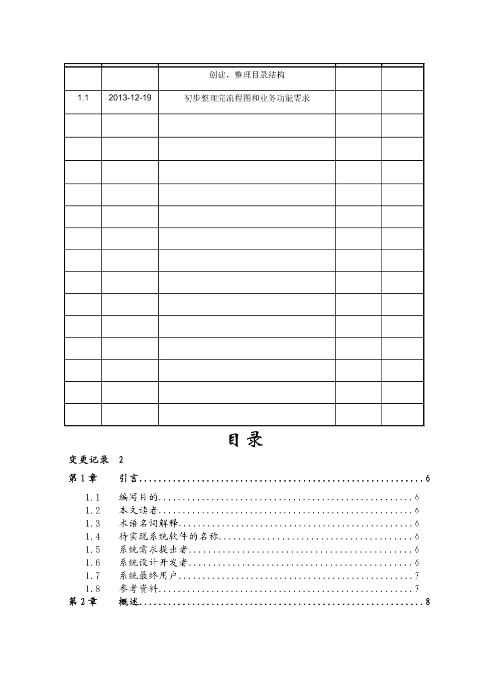 物联网管理平台需求规格说明书V11164_第2页