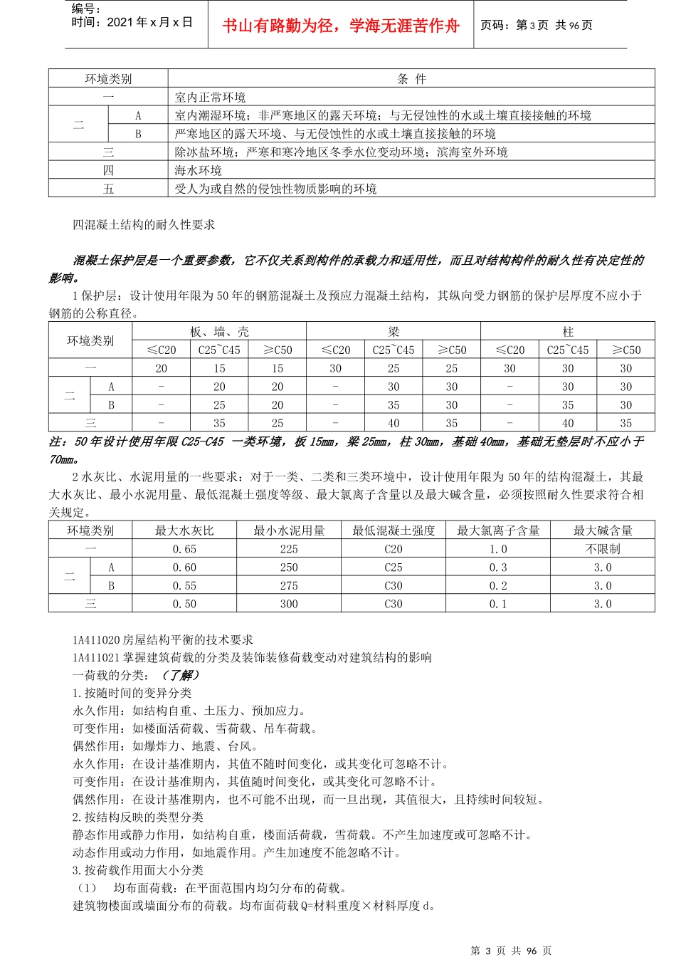 建造师建筑工程管理与实务总结_第3页