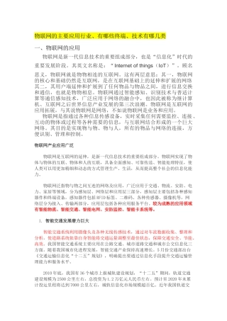 物联网行业应用及技术21