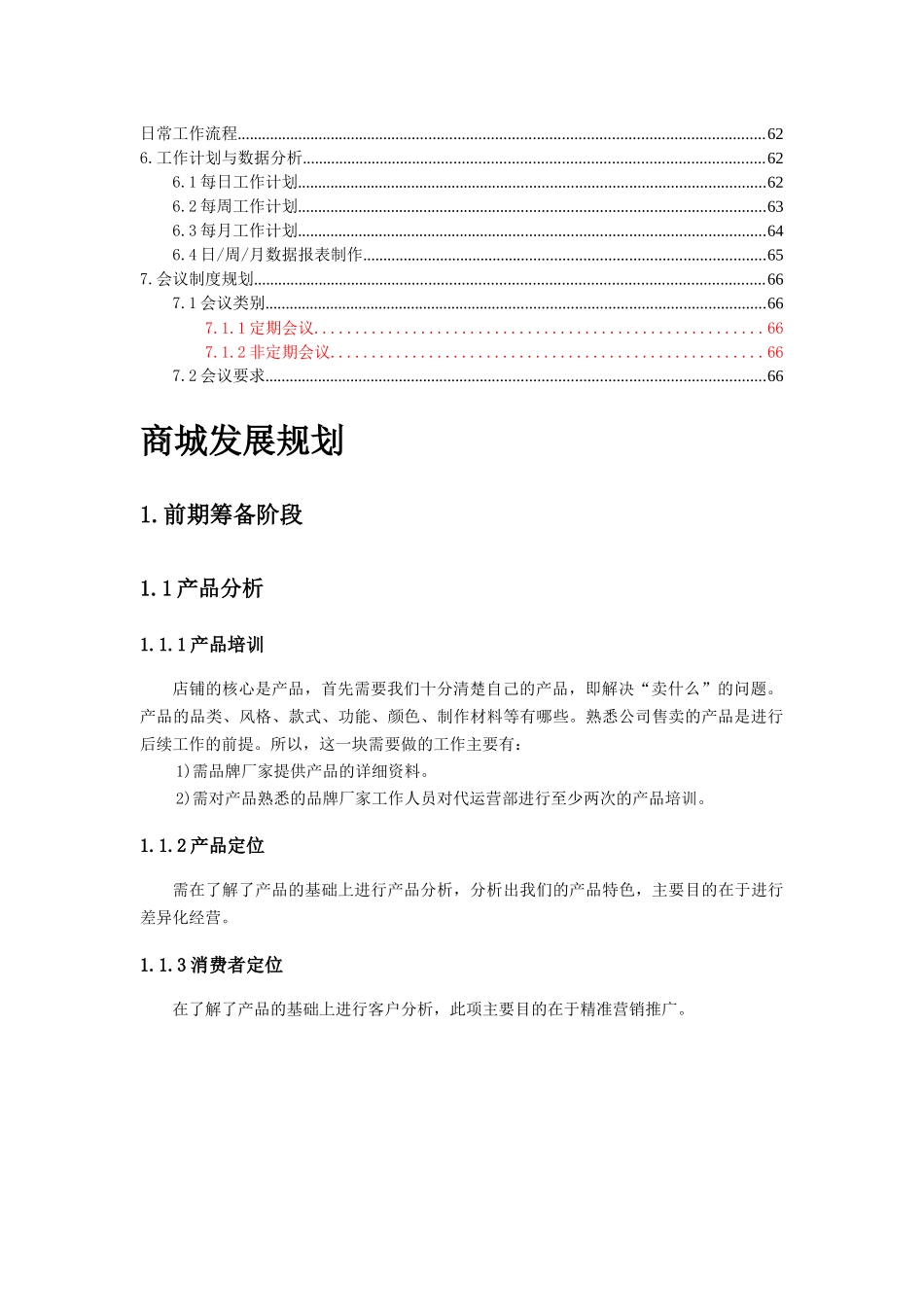 电商平台项目运营规划(运营规划编)_第3页